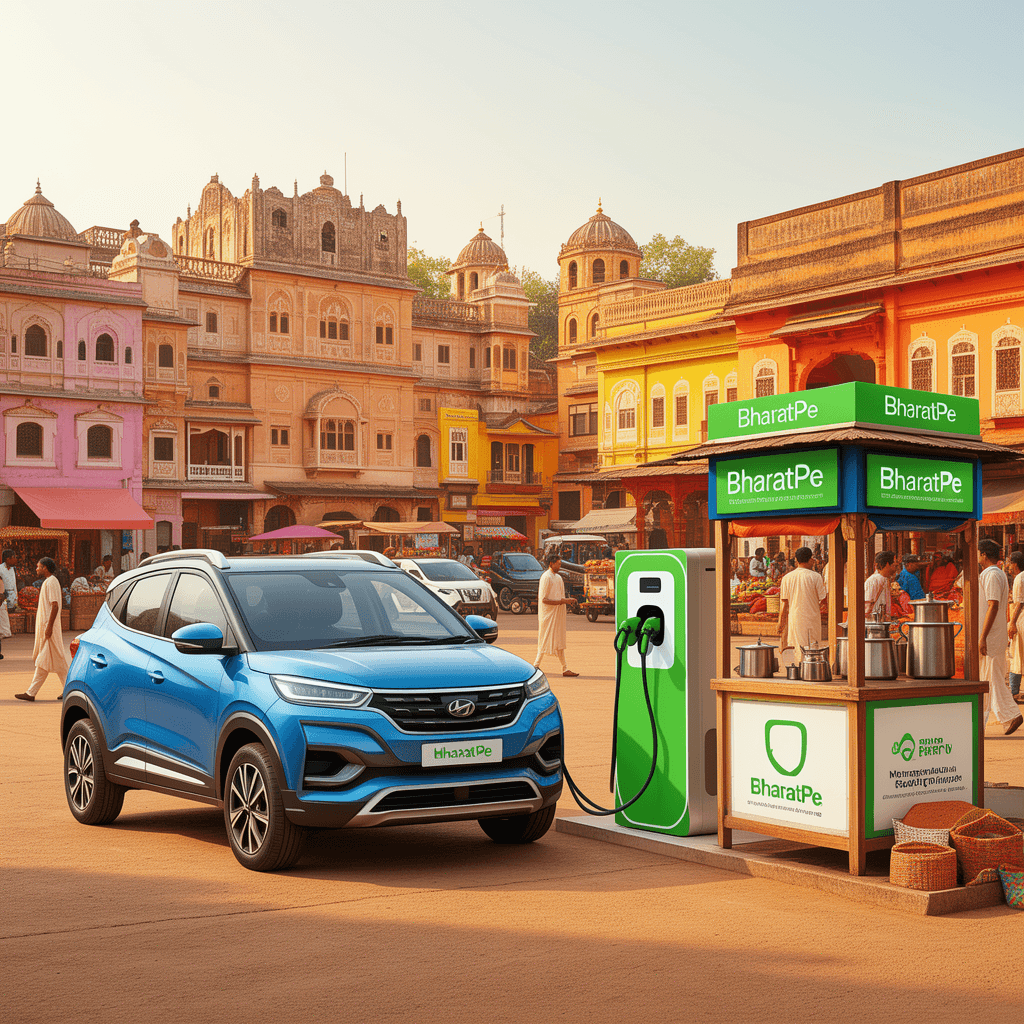 Electric Vehicle Charging: BharatPe’s Bet & India’s Auto Future (2030) - Cover Image